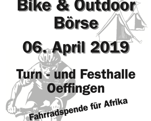 Bike& Outdoorbörse am 06. April 